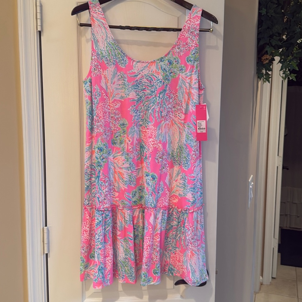NWT Lilly Pulitzer - L - PROSECCO PINK Seaing Things
